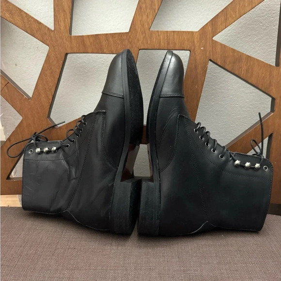 MIDDLEBURG Tall Black Vegan Leather
 Riding Boots Size 9.5 - Picture 3 of 13